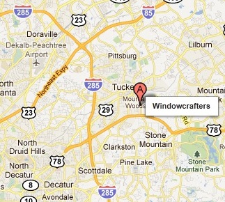 Windowcrafters Location in Atlanta